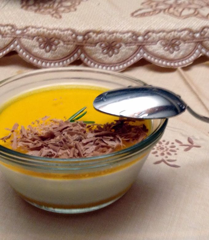 A picture of Panna Cotta.