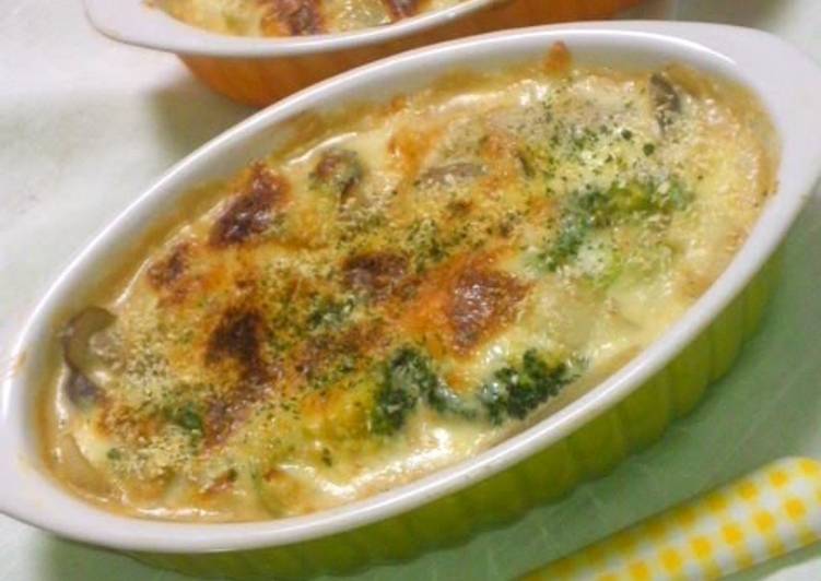 Low-Carb Gratin with Okara