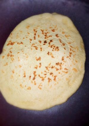 Naan bread ainihin hoton girkin