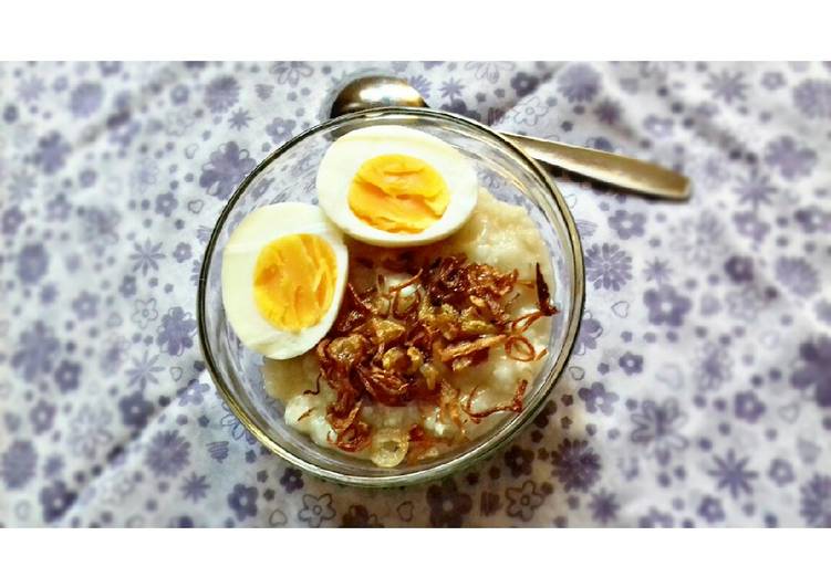 Bubur ayam sederhana