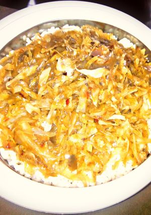 A picture of Cabbage sauce.