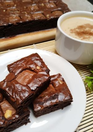 Foto resep Brownies Panggang Shiny Crust