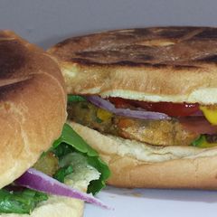 A picture of Fusion Veggie Burger.