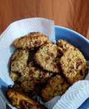 Galletas de avena de naranja, sin huevos y harina🍪