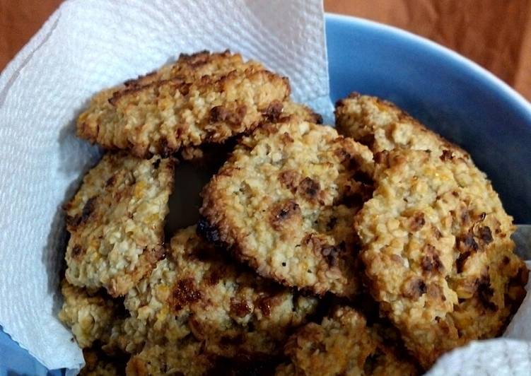 Easiest Way to Prepare Any-night-of-the-week Galletas de avena de naranja, sin huevos y harina🍪