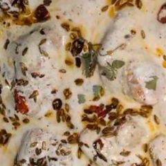 Dahi pakoda recipe A picture of Dahi pakoda recipe.