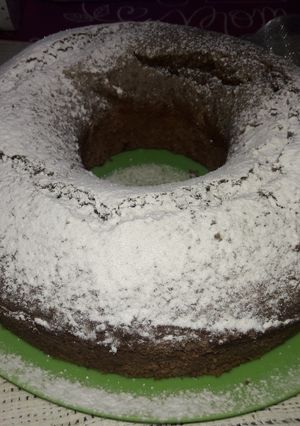 Una foto de Torta de lentejas y chocolate