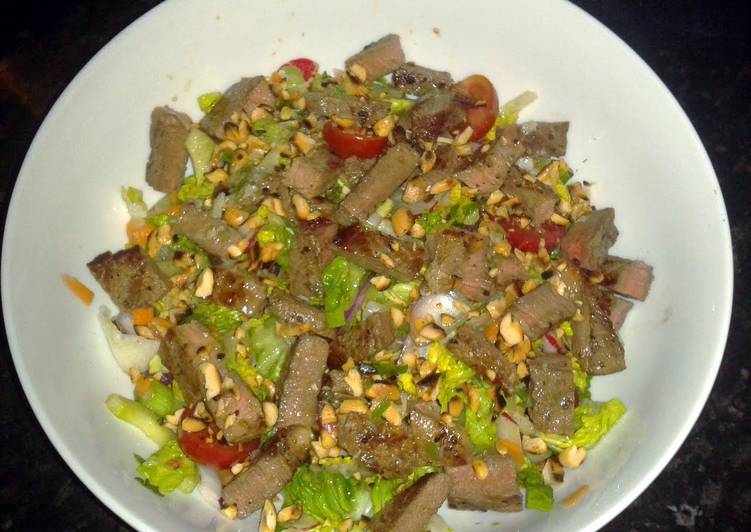 How to Make Speedy Spicy Beef Salad