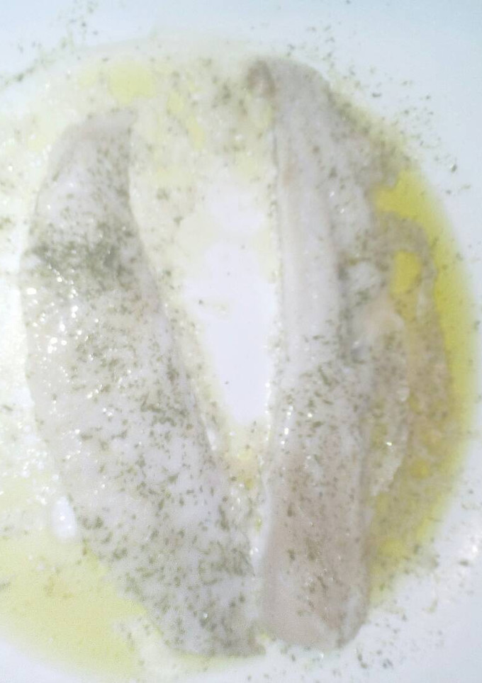 Una foto de Abadejo a la plancha