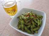 garlic edamame