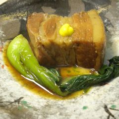 Japanese-Style Stewed Pork Chunks A picture of Japanese-Style Stewed Pork Chunks.
