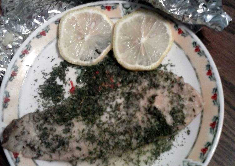 Simple Way to Make Any-night-of-the-week Gluten free Foil fish