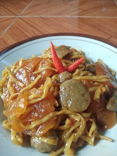Foto resep Seblak Krupuk Mie dan Bakso