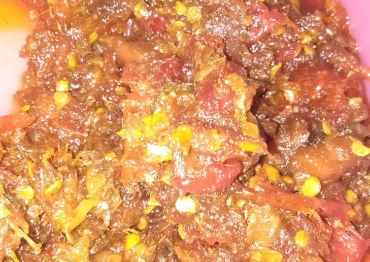 Bagaimana Membuat Sambel peda yang nikmat
