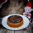 Eggless Mawa wheat flour cake
