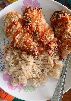 รูปของ ไก่ทอดไร้น้ำมัน