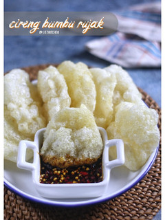 Foto resep Cireng bumbu rujak