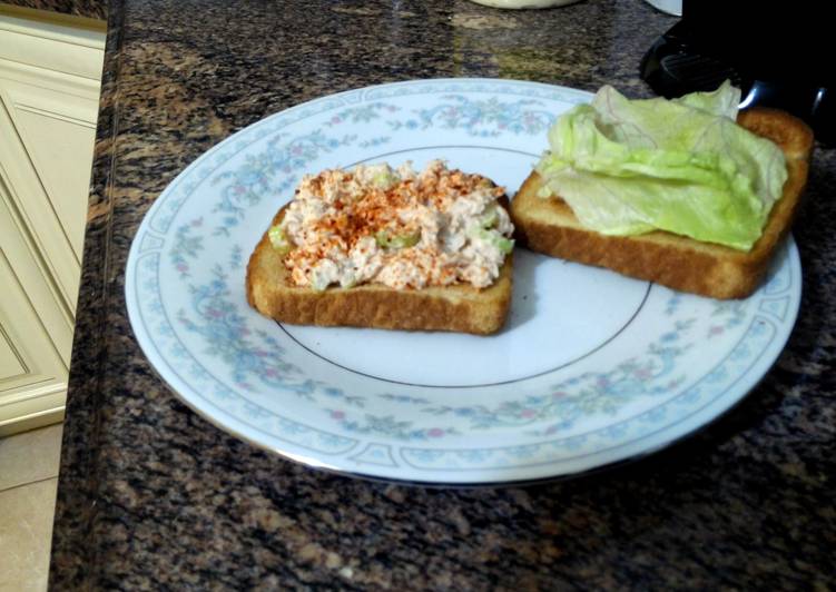 Easiest Way to Make Homemade Tuna sandwich Garretts way