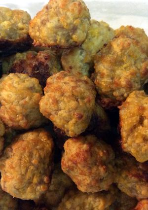A picture of Sausage Balls.