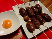 A picture of tsukune yakitori