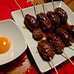 A picture of Yakitori-Style Tsukune from Ground Pork.