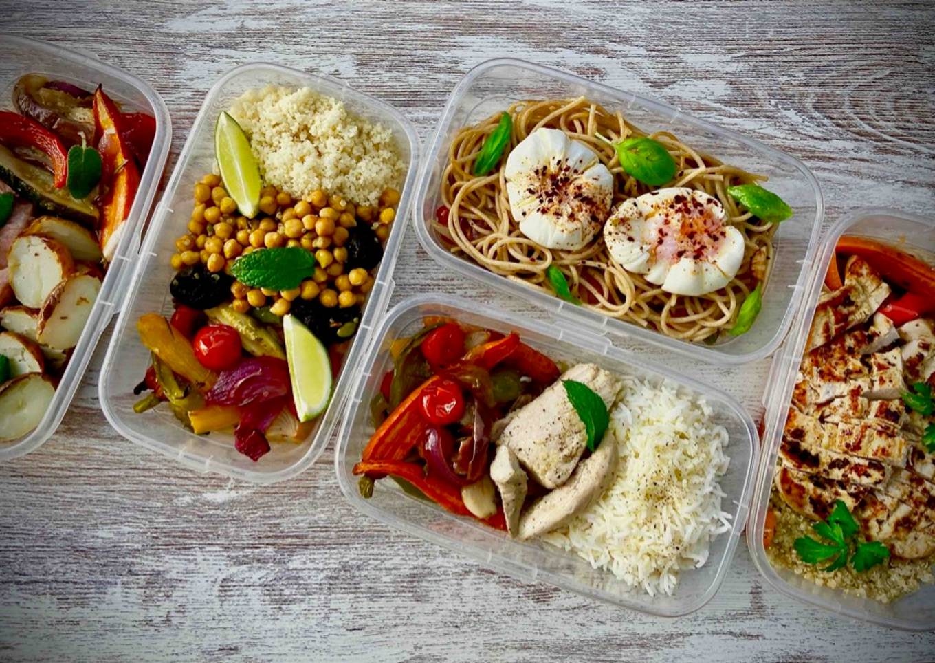 Meal prep saludable