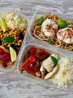 Una foto de Meal prep saludable