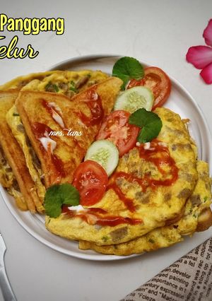 Foto resep Roti Panggang Telur