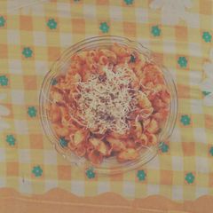 A picture of Red Creamy Sauce Pasta.