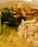 Rich Chicken Baitang Ramen with Thick Soup