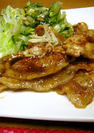 A picture of No Pre-Seasoning! Super Fast Ginger Pork with Veggies.