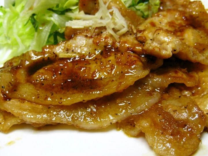 Simple Way Prepare Recipe No Pre-Seasoning! Super Fast Ginger Pork with Veggies that is So Delicious, Really Delicious}