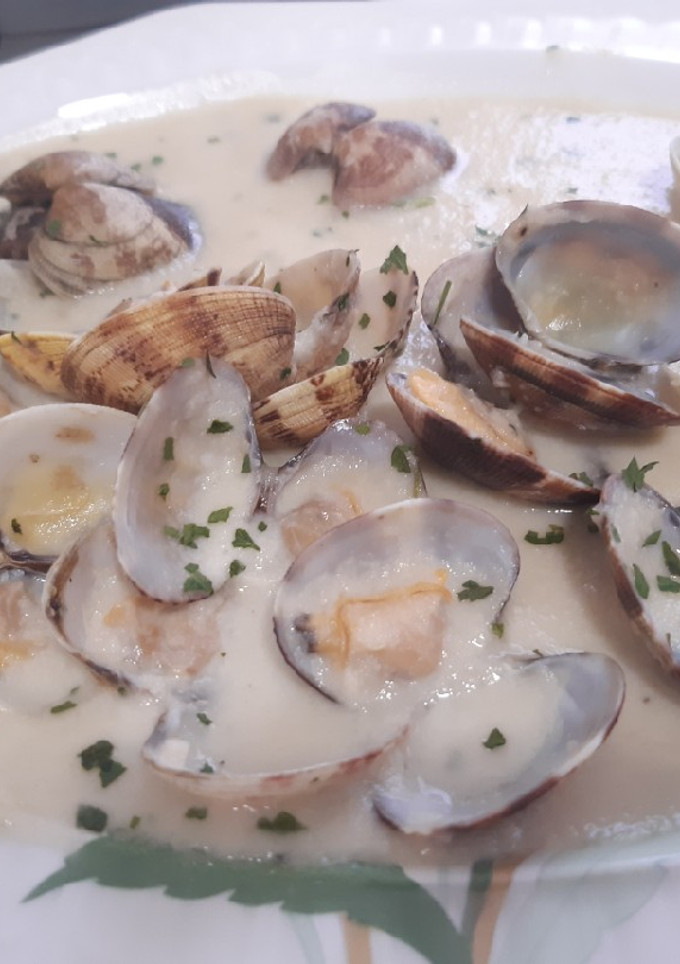 Una foto de Almejas a la marinera en Thermomix tm21
