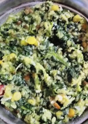 வெந்தயக் கீரை பொரியல்/ methi (Venthya keerai poriyal recipe in tamil) செய்முறை முக்கிய புகைப்படம்