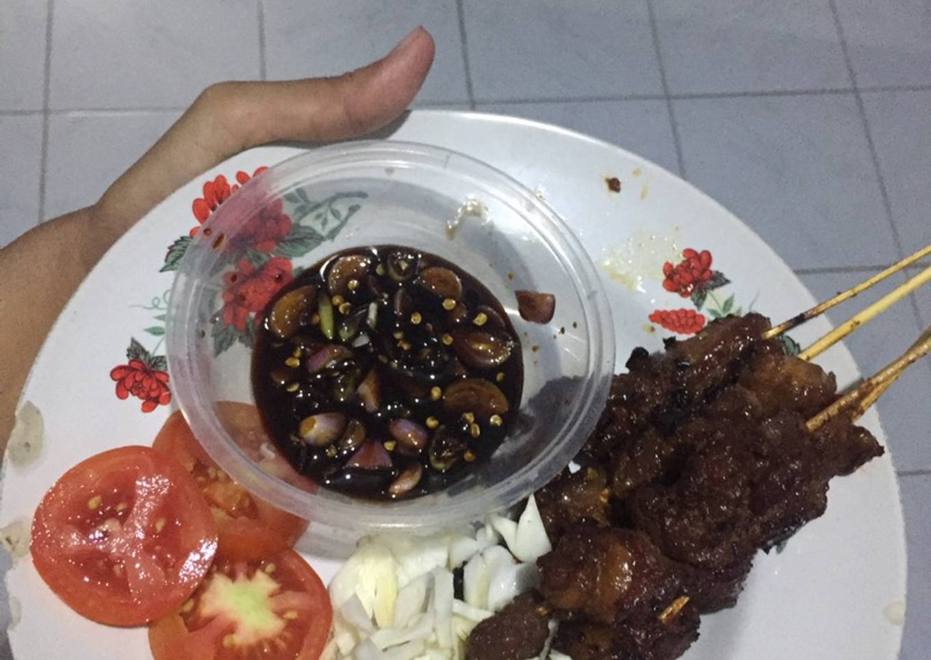 Sate kambing ala mam indah
