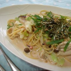A picture of Salt Preserved Squid Pasta.