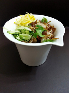 A picture of Dried Anchovies And Onion Rice.