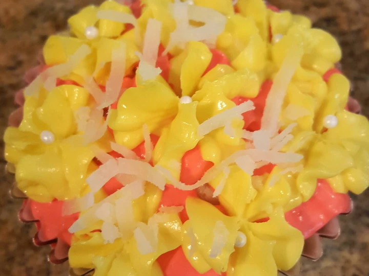 Recipe Banana, Pineapple, &amp;amp; Coconut Cupcakes which Delicious