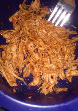A picture of Fried Mexican chicken.