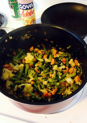 A picture of Buffalo Chicken Stir Fry.