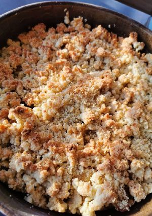 Une photo de Crumble aux pommes