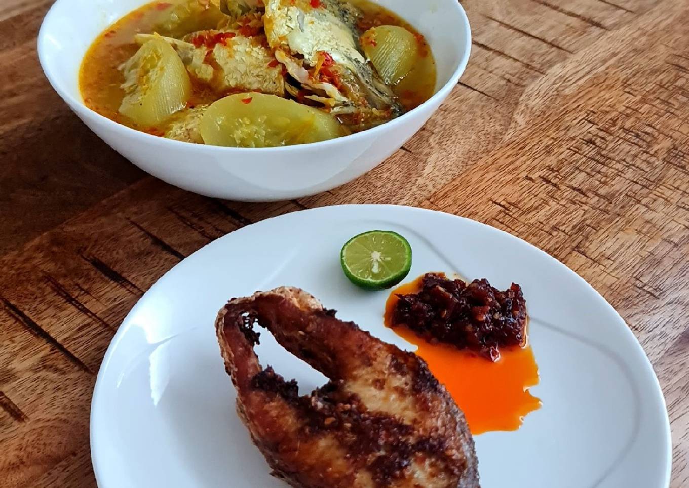 Sop Ikan & Ikan Goreng ala Mak Beng