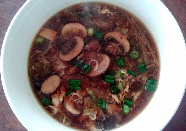 spicy sausage and sour soup