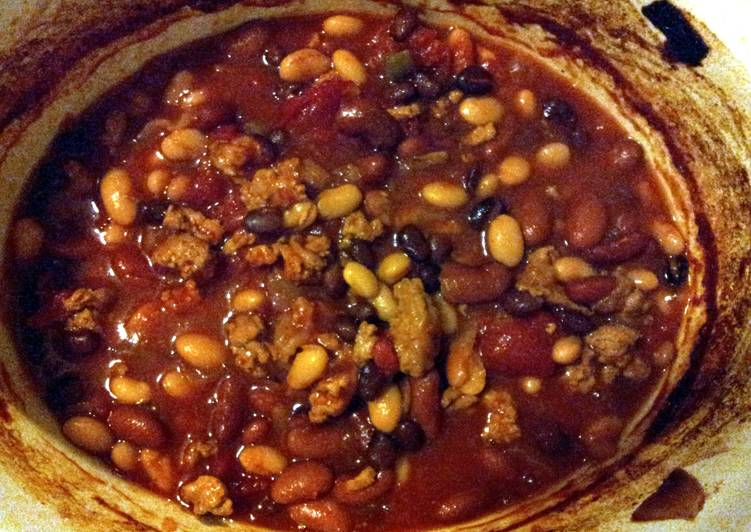 Easiest Way to Make Ultimate 3 Bean Chili