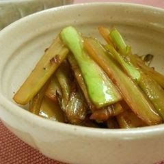 A picture of Easy 5-Minute Broccoli Stalk Appetizer.