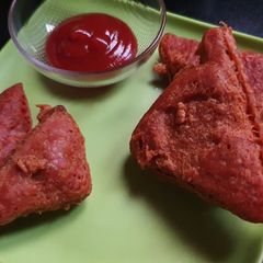 A picture of Bread bhaji.