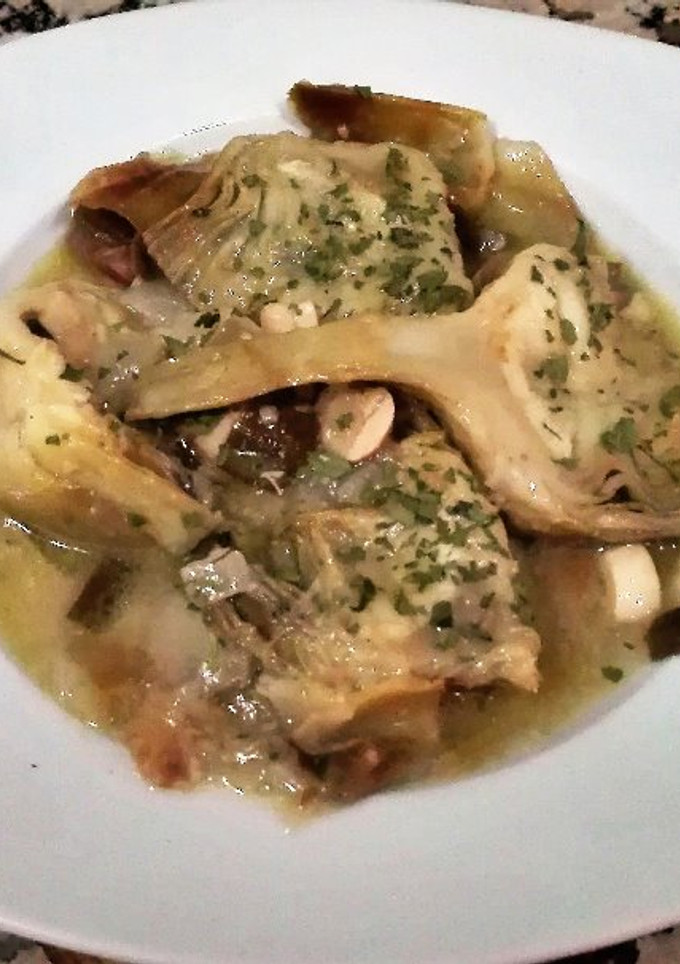 Una foto de Alcachofas en escabeche