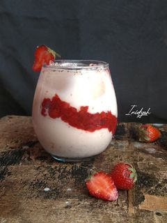 Foto resep Smoothies Strawberry Jam