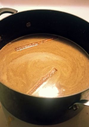 A picture of Champurrado.
