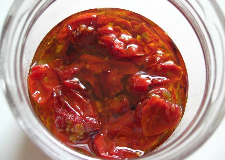 Recipe of Quick Easy in the Microwave Semi-Dried Tomatoes